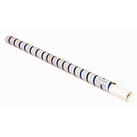 Clairefontaine Rolle Simili Japon, weiß 130g 1,96x5m - Weiß 976142C
