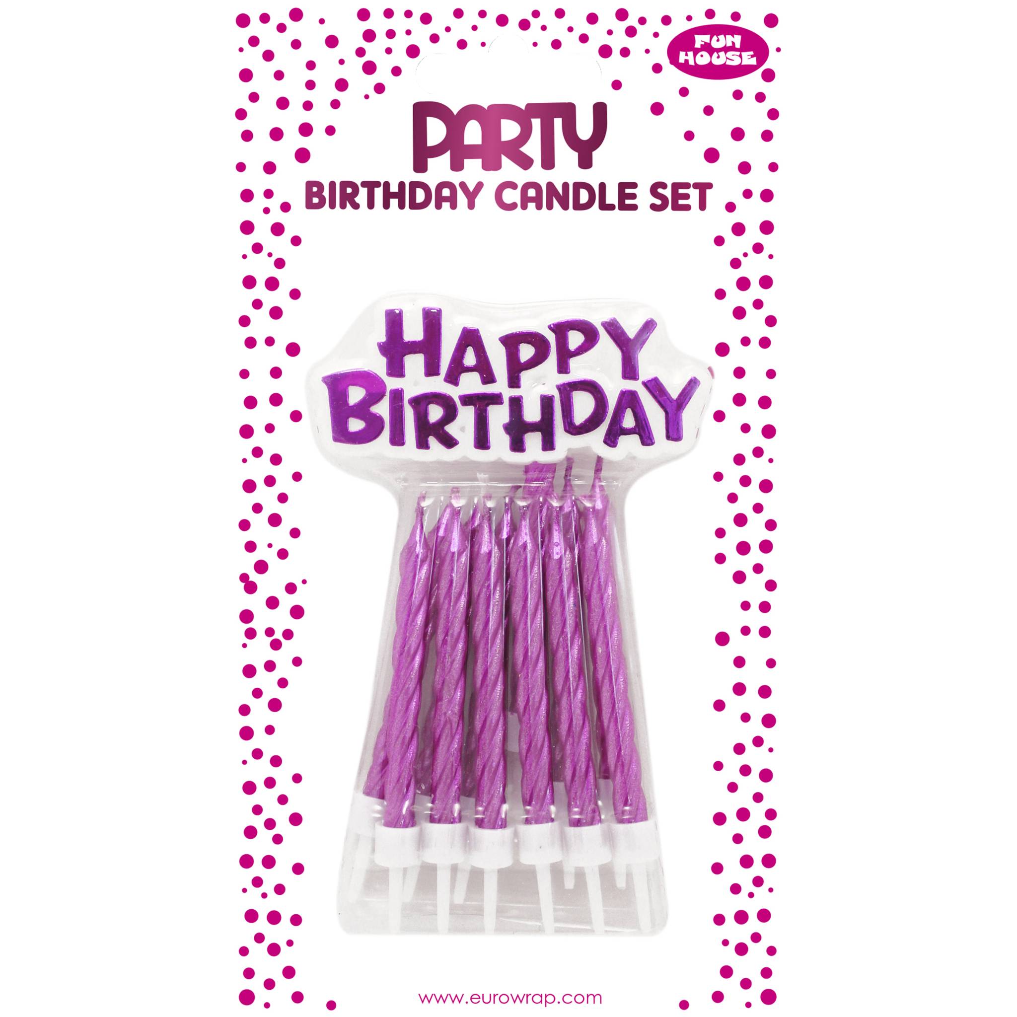 Clairefontaine 6x Set Happy Birthday Rosa 26568-PC