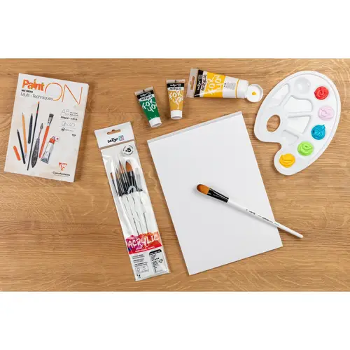 Darwi 12x Darwi For You, Set mit 5 mittelgroßen Pinseln - Weiß DF1905150K02C Darwi 12x Darwi For You, Set mit 5 mittelgroßen Pinseln - Weiß DF1905150K02C