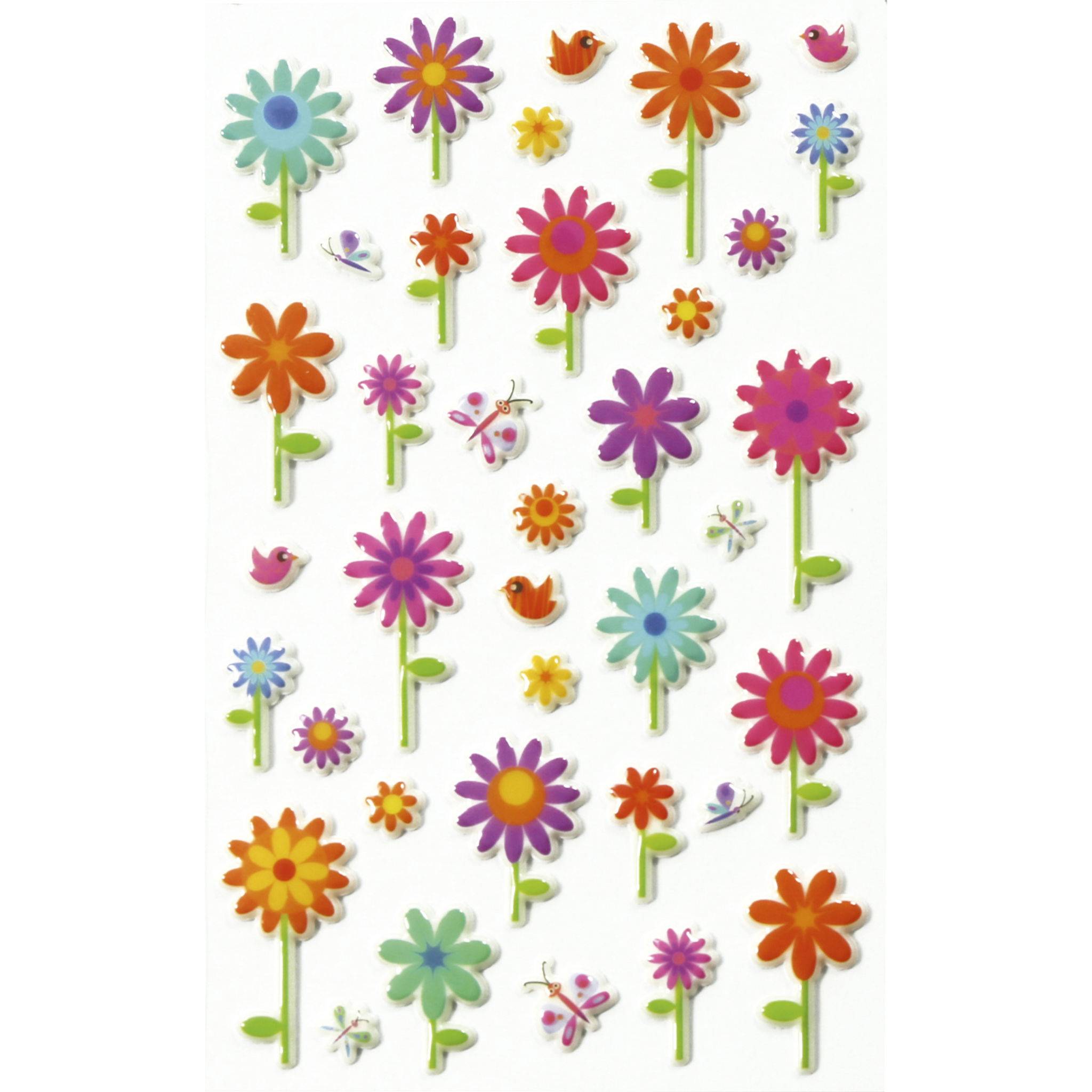 Maildor Cooky, 8 Stickerbogen 7,5x12cm, Sortiment gemischt 2 Mehrfarbig CY102C