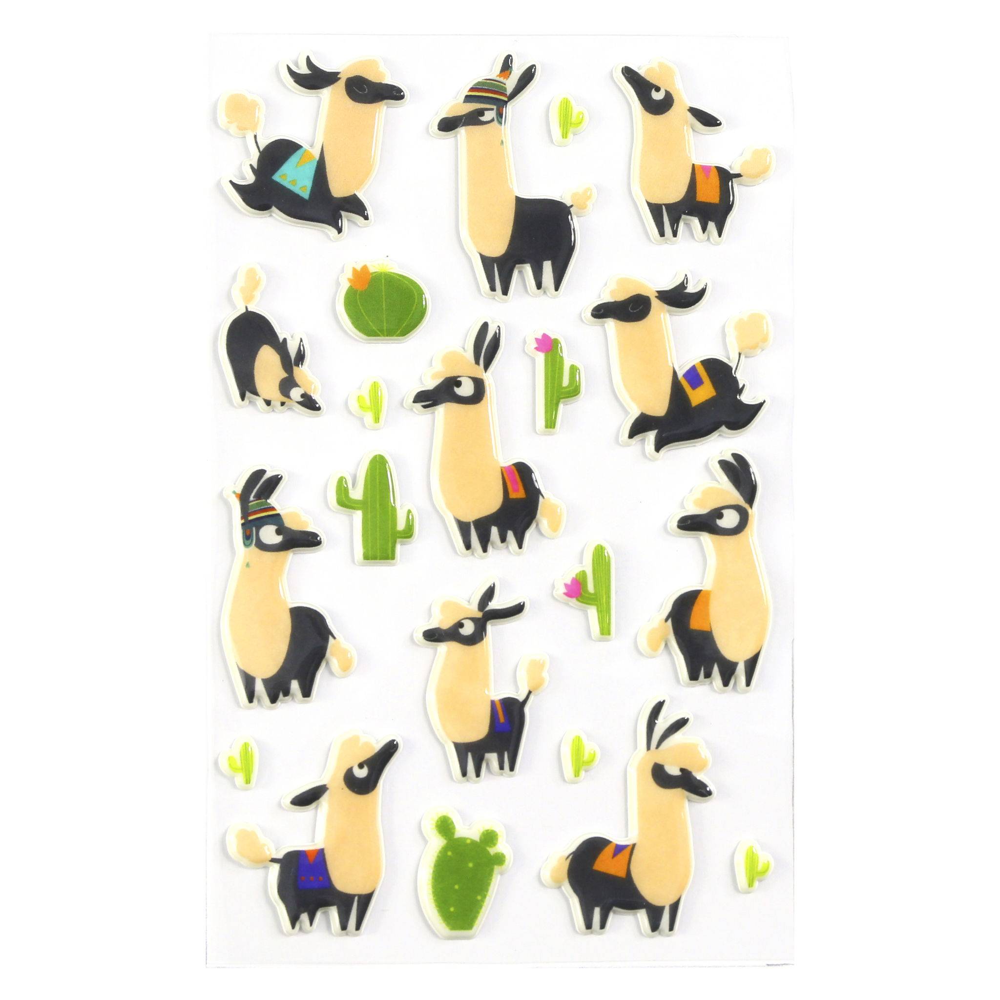 Maildor Cooky, 8 Stickerbogen 7,5x12cm, Sortiment gemischt 2 Mehrfarbig CY102C