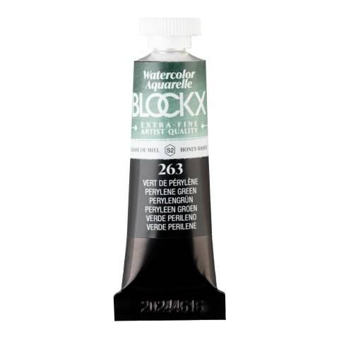 Blockx 3x Extrafeine Aquarellfarbe, Tube 15ml - Bordeaux de pérylène 44263BXC