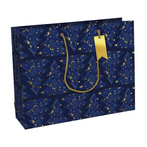 Clairefontaine 6x Geschenktasche Shopper 37,3x11,8x27,5cm Blau 202118-6C