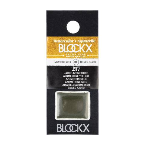 Blockx 3x Aquarellfarbe, 1/2 Näpfchen 1,5ml Chromkobaltgrün 41217BXC