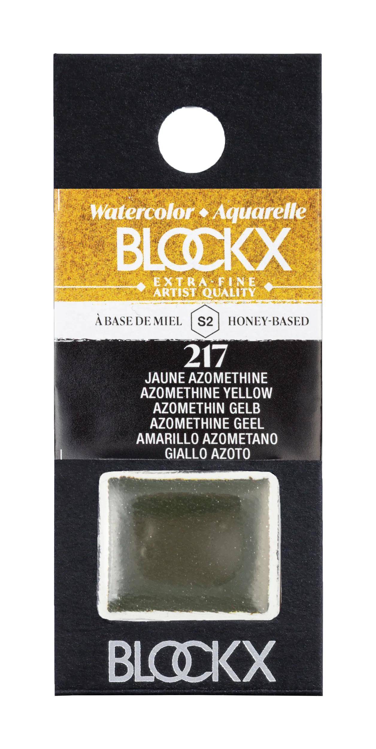 Blockx 3x Aquarellfarbe, 1/2 Näpfchen 1,5ml Chromkobaltgrün 41217BXC