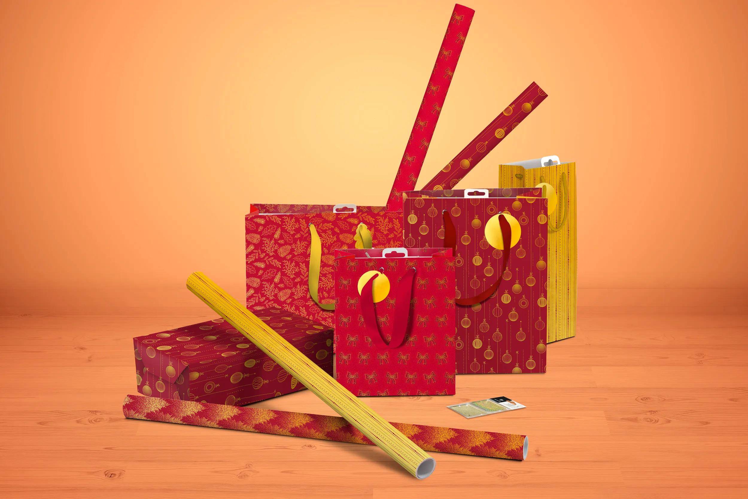 Clairefontaine 30x Geschenkpapier 80g Funkelnd Rolle 2x0,70m, Sortierung 202119C