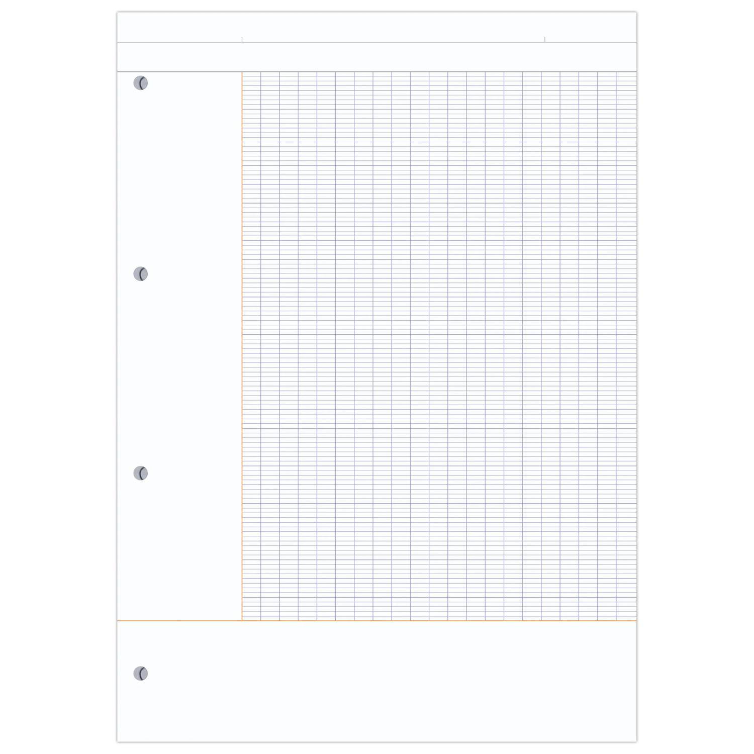 Clairefontaine 5x Block A4, 100 Bl 90g, Seyès/FR Lineatur Petroliumblau 58199C