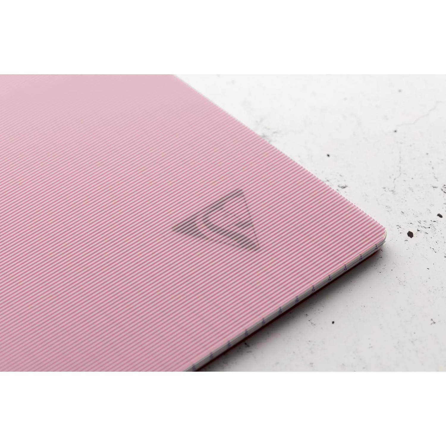 Clairefontaine 5x Spiralbuch A5, 90 Bl kariert 90g, PP Rosenblüte 327504C