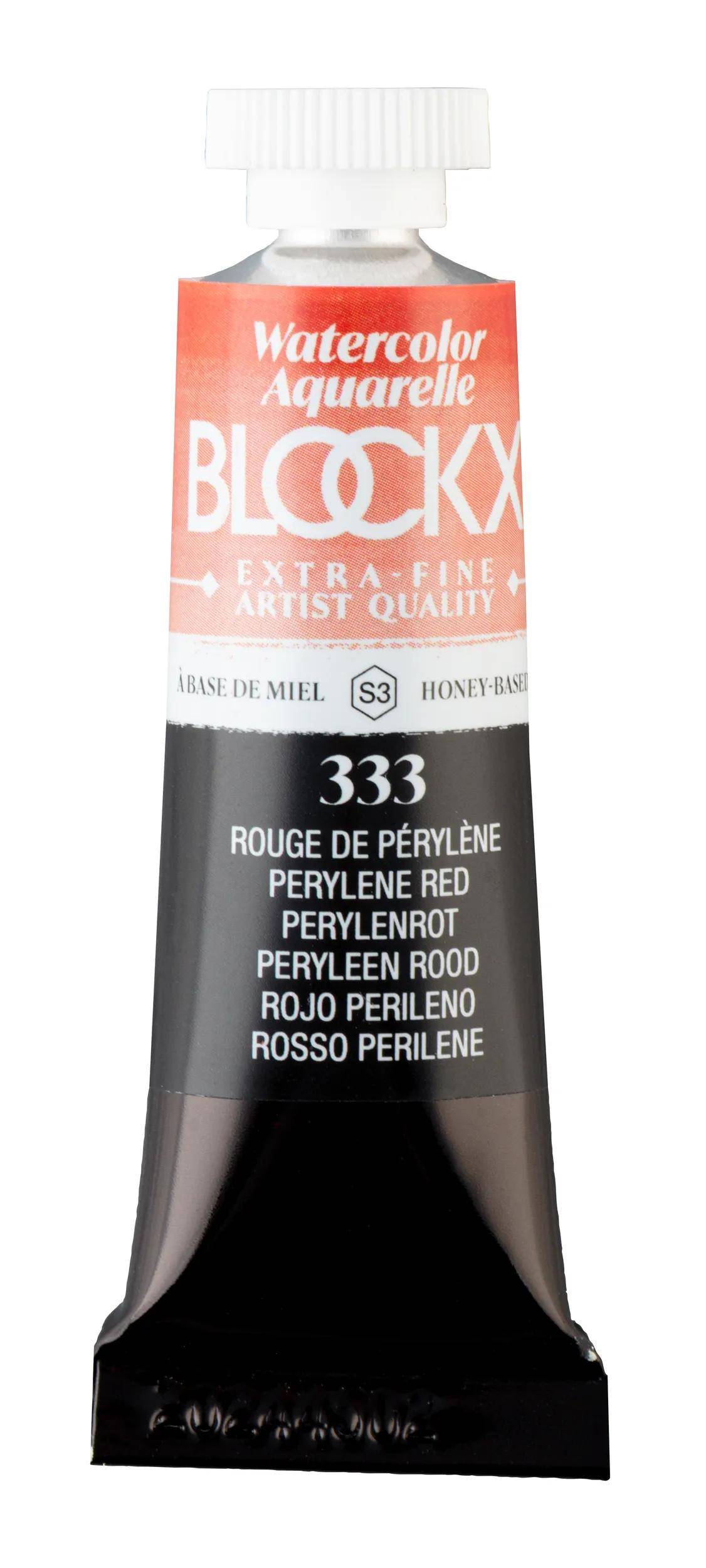 Blockx 3x Extrafeine Aquarellfarbe, Tube 15ml - Azomenthingelb 44333BXC