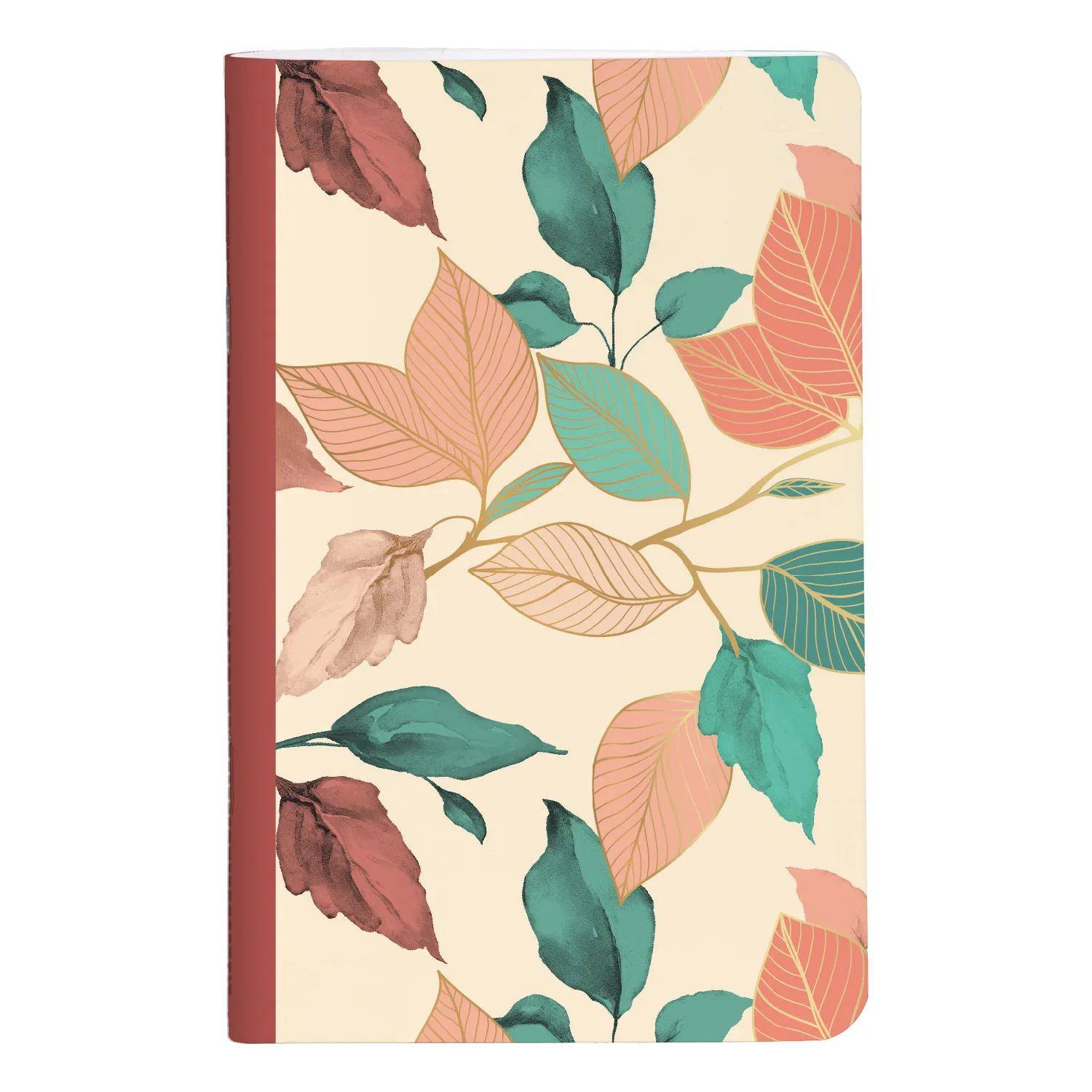 Clairefontaine 36x Gaïa beige, Notizbuch 7,5 x 12 cm, 24 Blatt, liniert 116250C