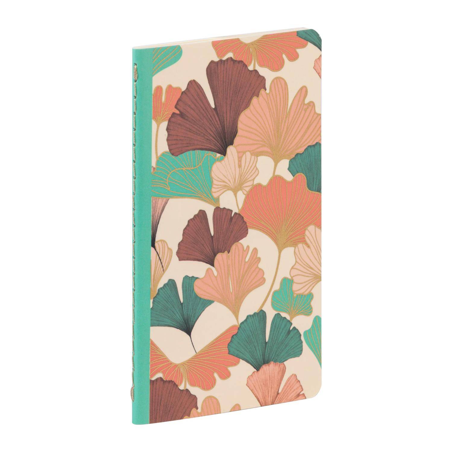 Clairefontaine 36x Gaïa beige, Notizbuch 7,5 x 12 cm, 24 Blatt, liniert 116250C