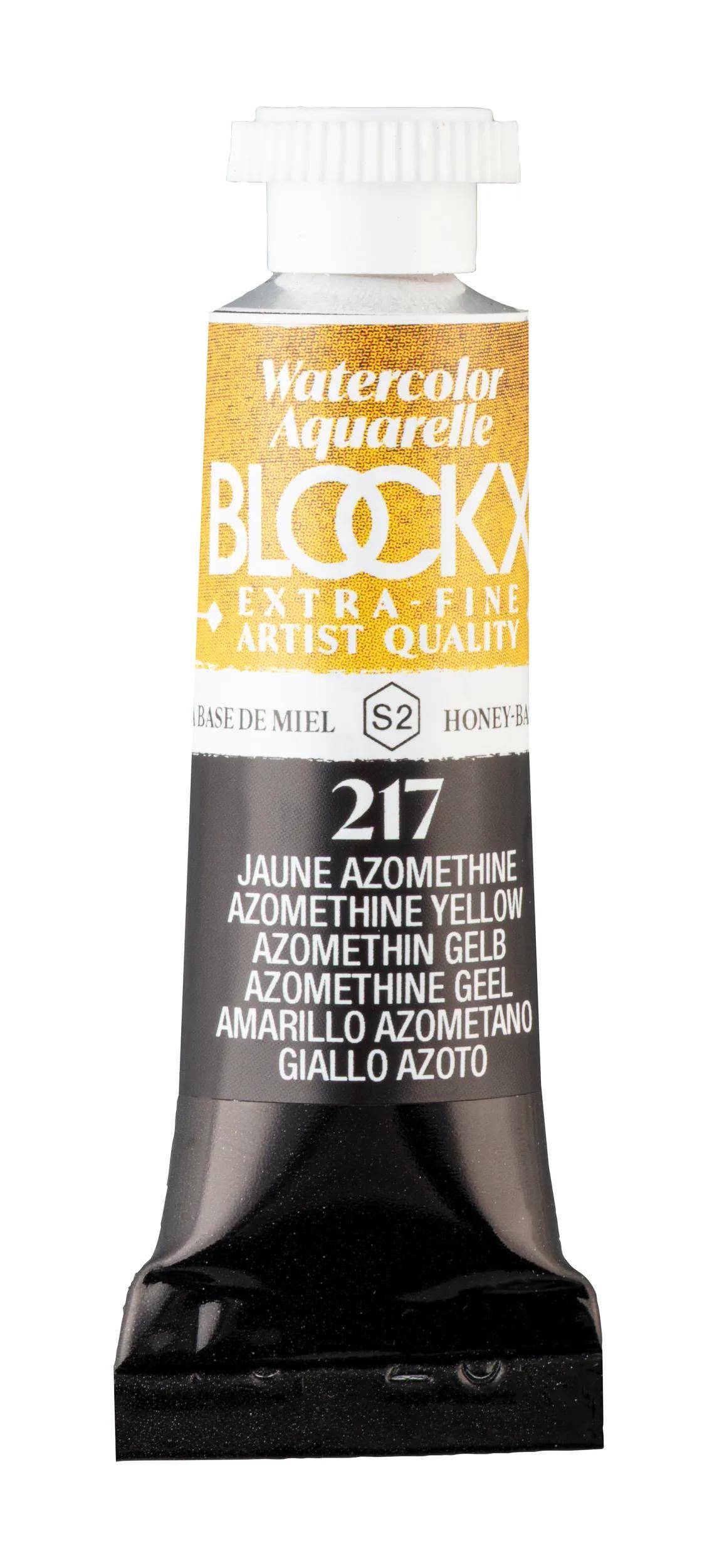 Blockx 3x Extrafeine Aquarellfarbe, Tube 5ml - Chromkobaltgrün 43217BXC