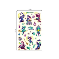 Maildor 10x Cooky Phospho, 1 Stickerbogen 7,5x12cm, Magie - Mehrfarbig CY168C Maildor 10x Cooky Phospho, 1 Stickerbogen 7,5x12cm, Magie - Mehrfarbig CY168C