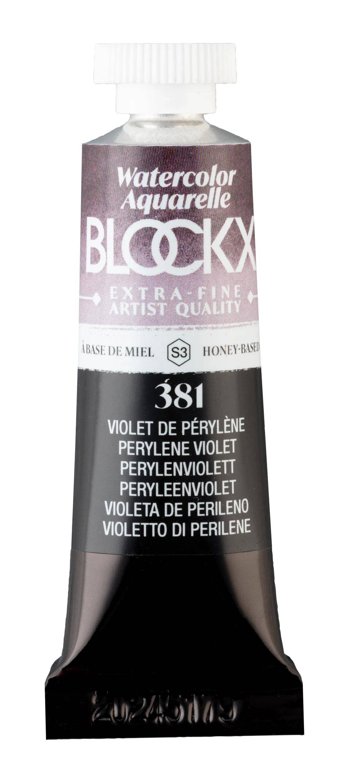 Blockx 3x Extrafeine Aquarellfarbe, Tube 15ml - Preußischgrün 44381BXC