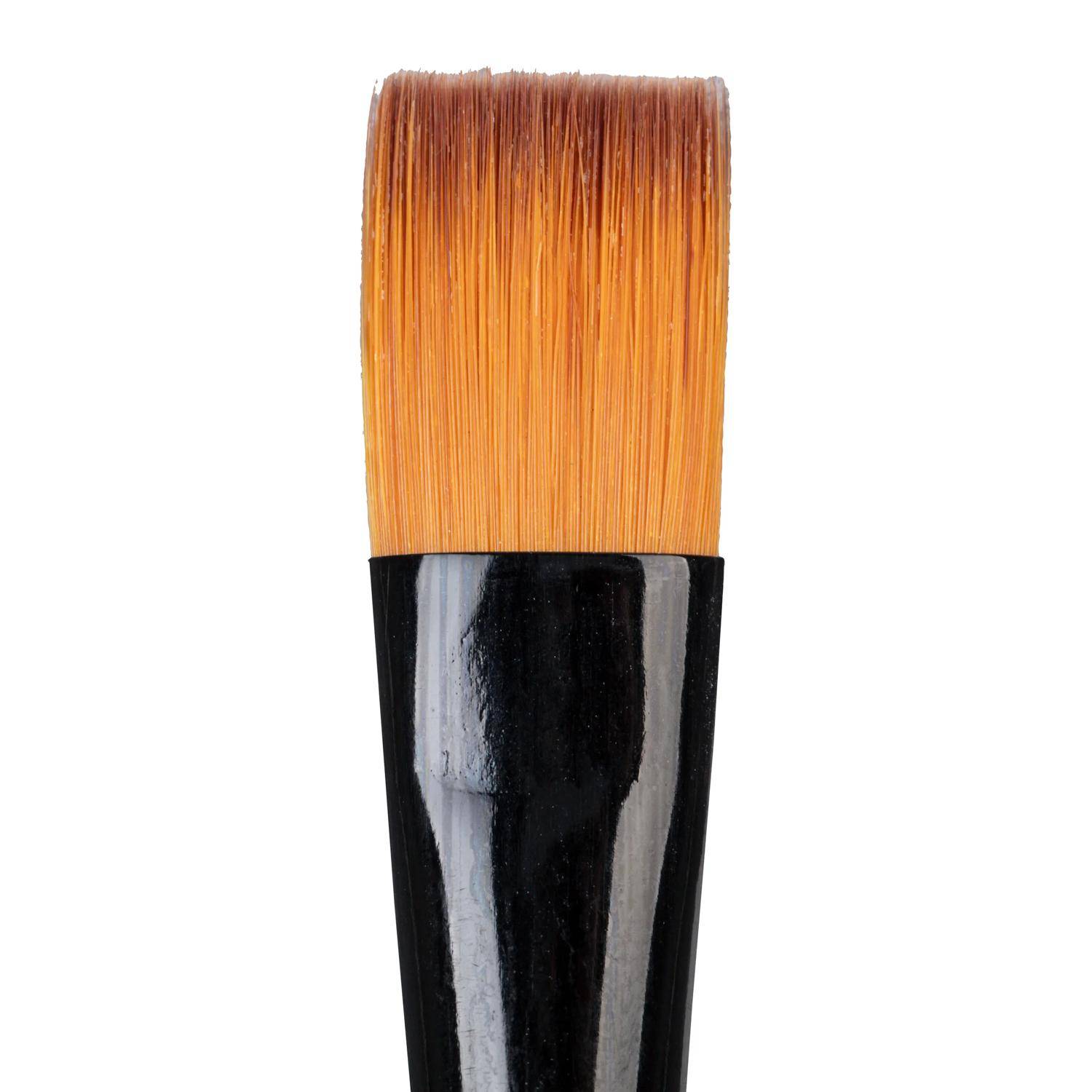 Darwi 12x Darwi For You, Flachpinsel 9,50 mm, Größe 8 - Weiß DF1305150008C