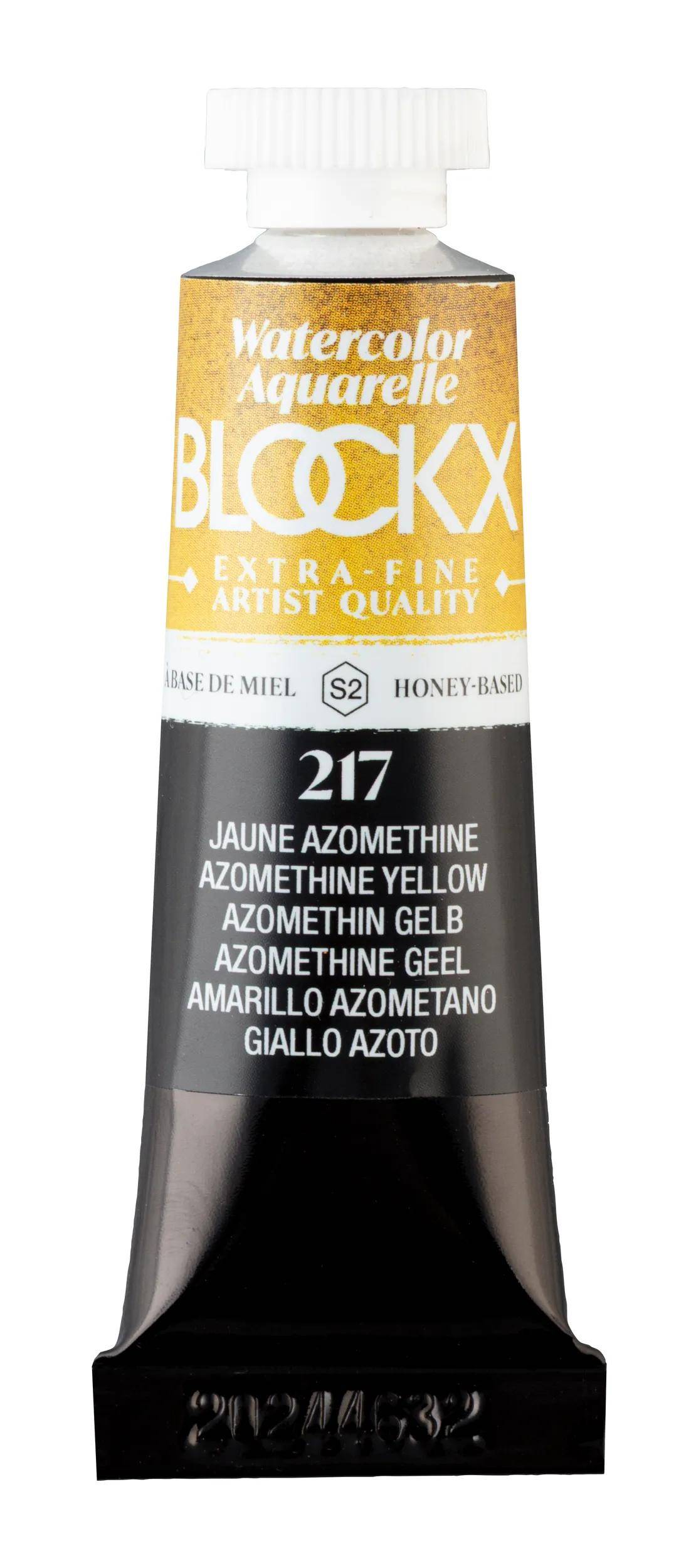 Blockx 3x Extrafeine Aquarellfarbe, Tube 15ml - Chromkobaltgrün 44217BXC