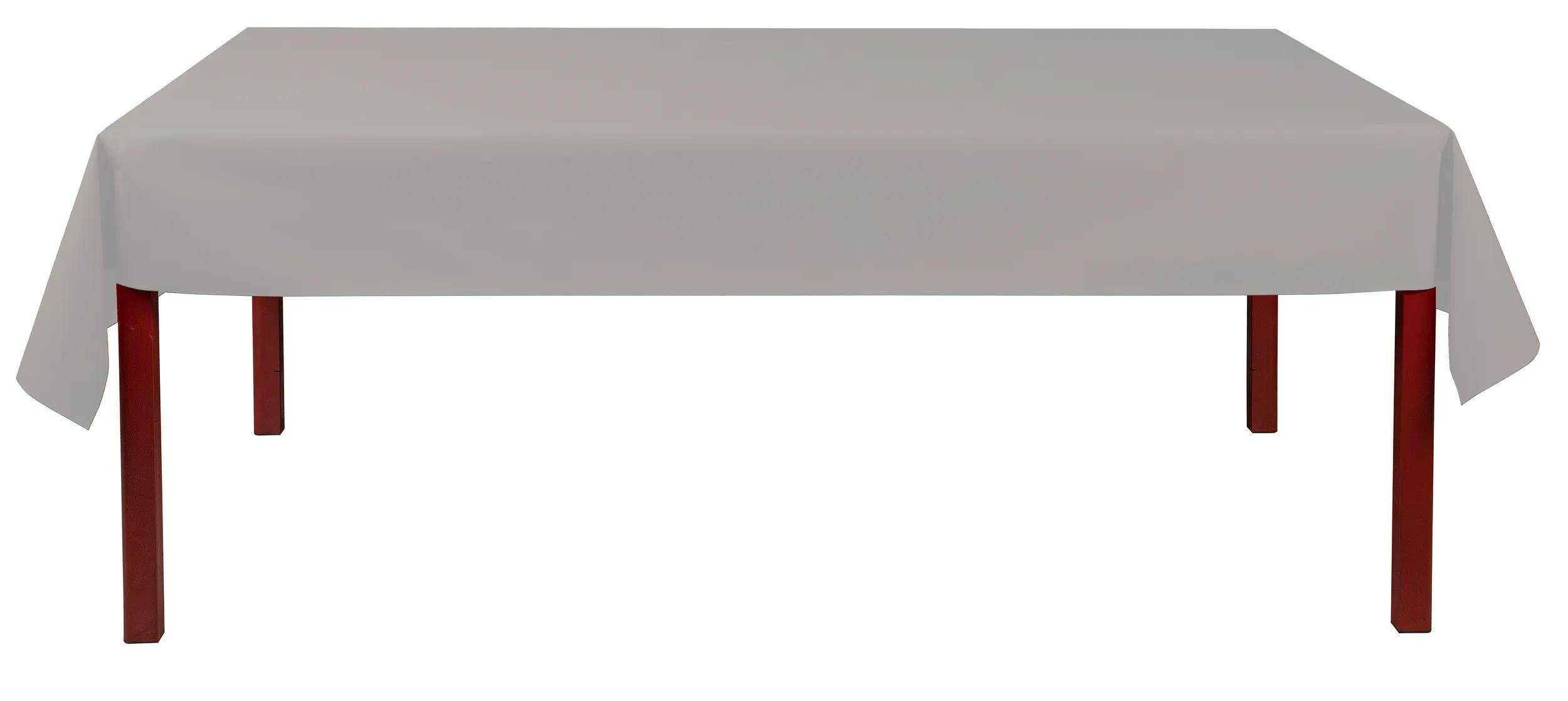 Pronappe 4x Papiertischdecke auf Rolle, Airlaid 15x1,20m Grau R581530I