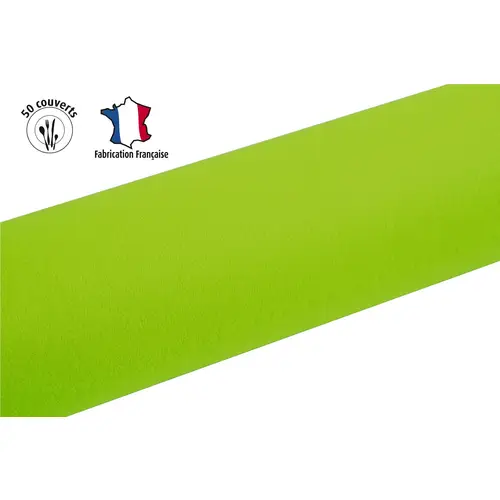 Pronappe 4x Papiertischdecke auf Rolle, Airlaid 15x1,20m Kiwigrün R581531I Pronappe 4x Papiertischdecke auf Rolle, Airlaid 15x1,20m Kiwigrün R581531I