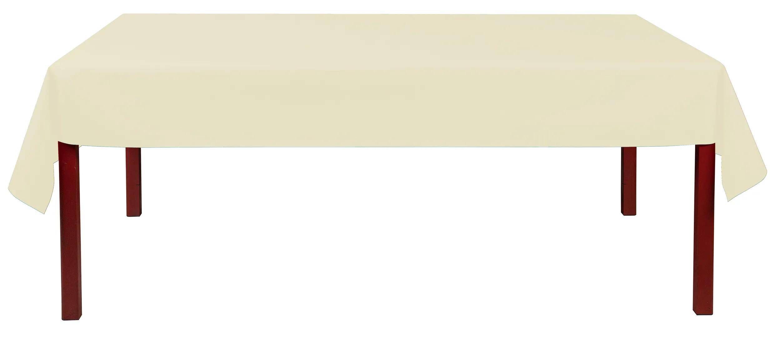 Pronappe 4x Papiertischdecke auf Rolle, Airlaid 15x1,20m Elfenbein R581549I