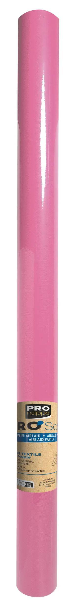 Ein rosa zylindrisches Objekt mit glatter Oberfläche, möglicherweise ein Behälter oder dekoratives Accessoire.