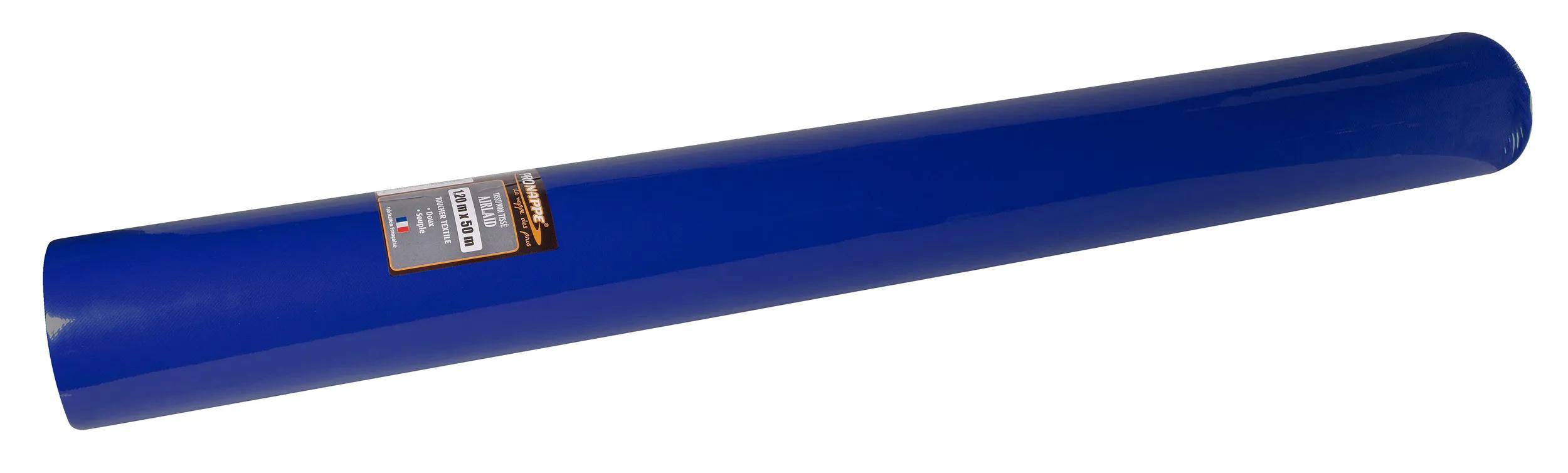 Pronappe Papiertischdecke auf Rolle, Airlaid 50x1,20m Marineblau R585010I