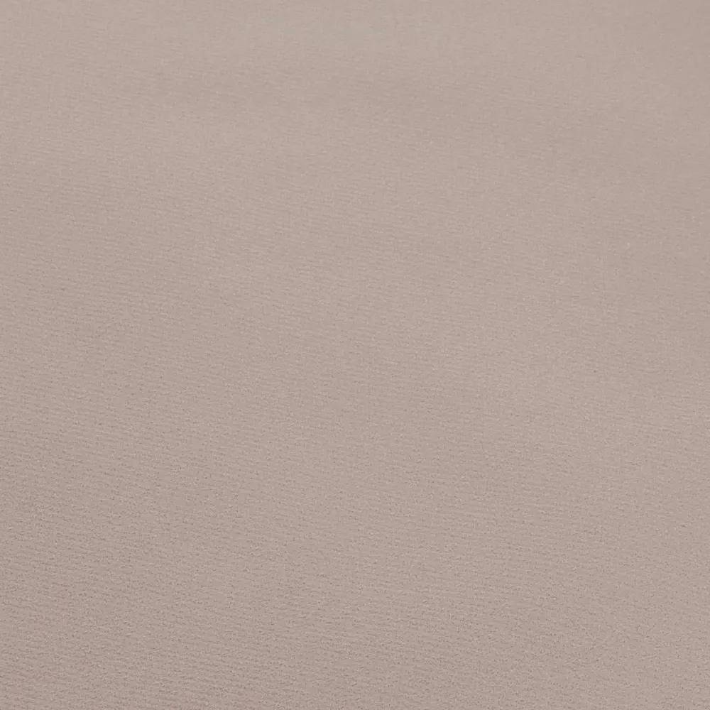 Eine schlichte beige Stofftextur, Nahaufnahme.