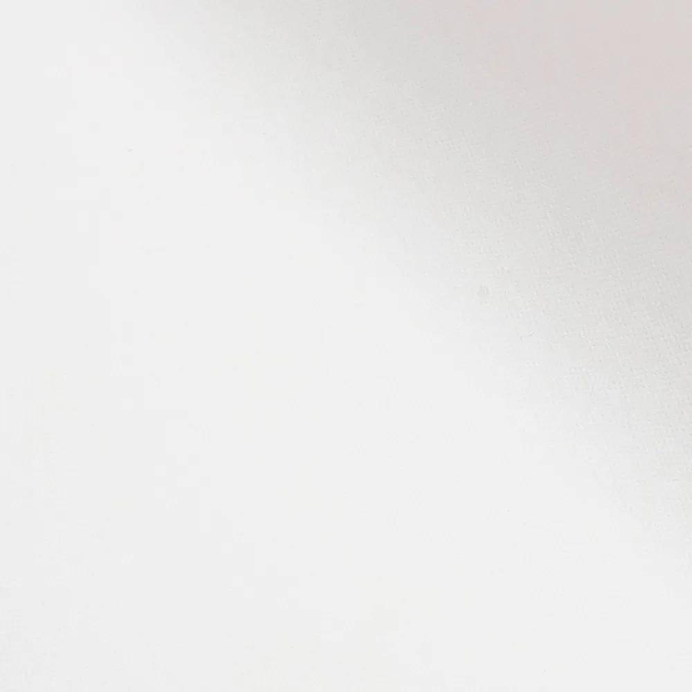 Weiße leere Fläche mit subtlem Schattengradienten, die einen minimalistischen und abstrakten Hintergrund schafft.