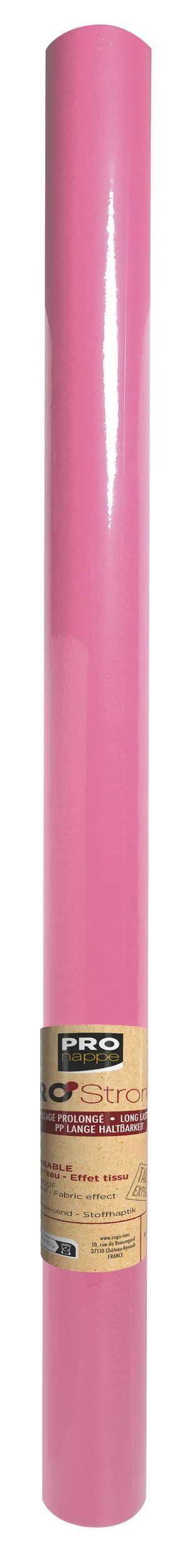 Ein solider rosa Zylinder, wahrscheinlich ein geometrisches Grundobjekt darstellend, ohne weitere Details oder Kontext.