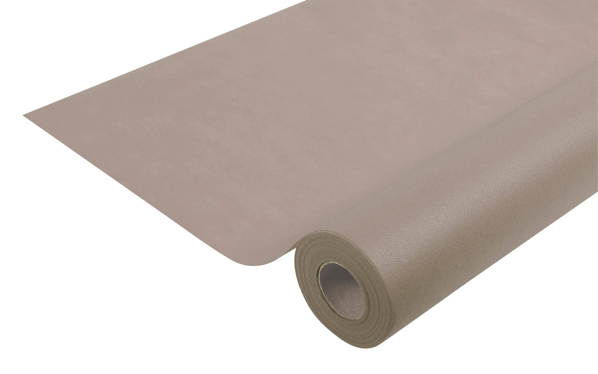 Pronappe 4x Tischdecke auf Rolle, Spunbond, 1,20x10m Greige R781054I