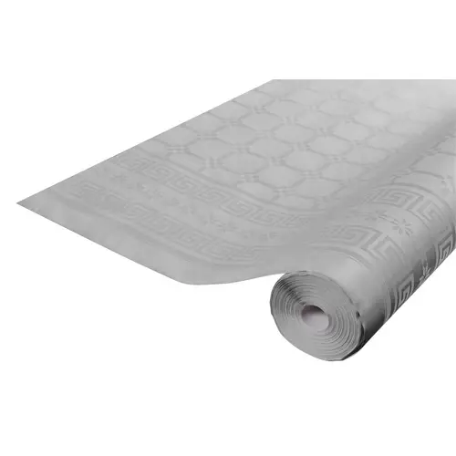 Pronappe 6x Papiertischdecke auf Rolle mit Damastprägung 1,18x25m Grau R482513I Pronappe 6x Papiertischdecke auf Rolle mit Damastprägung 1,18x25m Grau R482513I