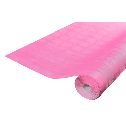 Pronappe 12x Papiertischdecke auf Rolle mit Damastprägung 1,18x6m Pink R480614I Pronappe 12x Papiertischdecke auf Rolle mit Damastprägung 1,18x6m Pink R480614I