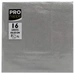 Pronappe 18x Tissue-Servietten Pack 16 St 2-lagig 33x33cm Silber SV074391I Pronappe 18x Tissue-Servietten Pack 16 St 2-lagig 33x33cm Silber SV074391I