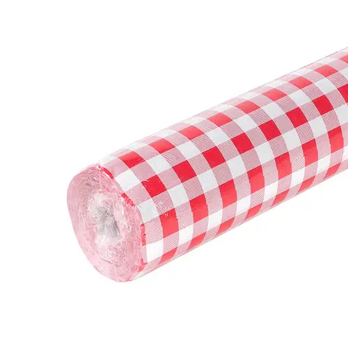 Pronappe 8x Papiertischdecke auf Rolle 10x1,18m Vichy Rot R481070I Pronappe 8x Papiertischdecke auf Rolle 10x1,18m Vichy Rot R481070I