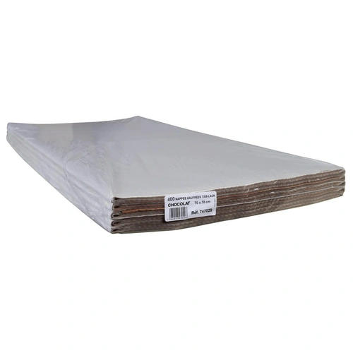 Pronappe Papiertischdecken, Pack 400 St 70x70cm Schokolade 747029I Pronappe Papiertischdecken, Pack 400 St 70x70cm Schokolade 747029I