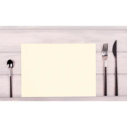 Pronappe 5x 100 Tischsets, Spunbond, einfarbig 30x40cm Elfenbein S340102I Pronappe 5x 100 Tischsets, Spunbond, einfarbig 30x40cm Elfenbein S340102I