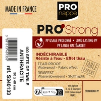 Pronappe 5x 100 Tischsets, Spunbond, einfarbig 30x40cm Anthrazit S340133I Pronappe 5x 100 Tischsets, Spunbond, einfarbig 30x40cm Anthrazit S340133I