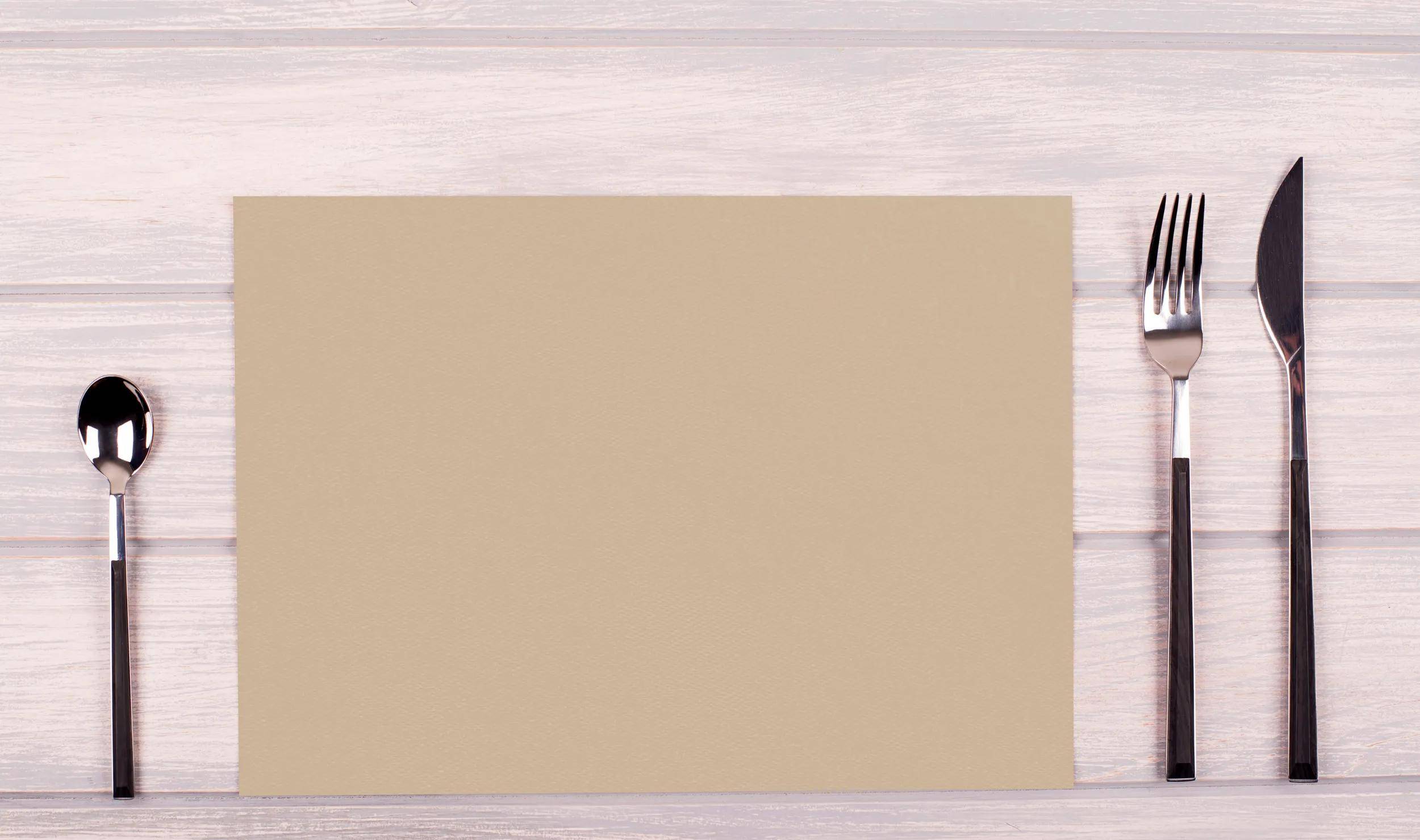 Pronappe 5x 100 Tischsets, Spunbond, einfarbig Format 30x40cm Greige S340154I