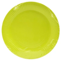 Pronappe 25x Runde Pappteller, 20 St Ø 23 cm, 100% plastikfrei Kiwigrün 79213I Pronappe 25x Runde Pappteller, 20 St Ø 23 cm, 100% plastikfrei Kiwigrün 79213I