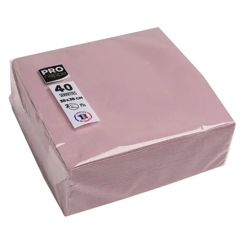 Pronappe 30x Pack 40 Servietten Tissue, 2-lagig 38x38cm Altrosa SV623803I Pronappe 30x Pack 40 Servietten Tissue, 2-lagig 38x38cm Altrosa SV623803I