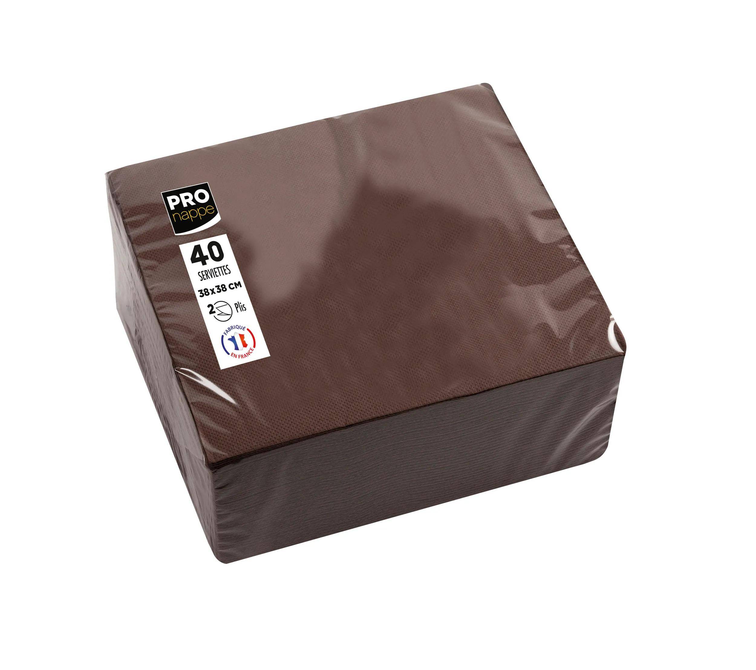 Eine braune Packung 