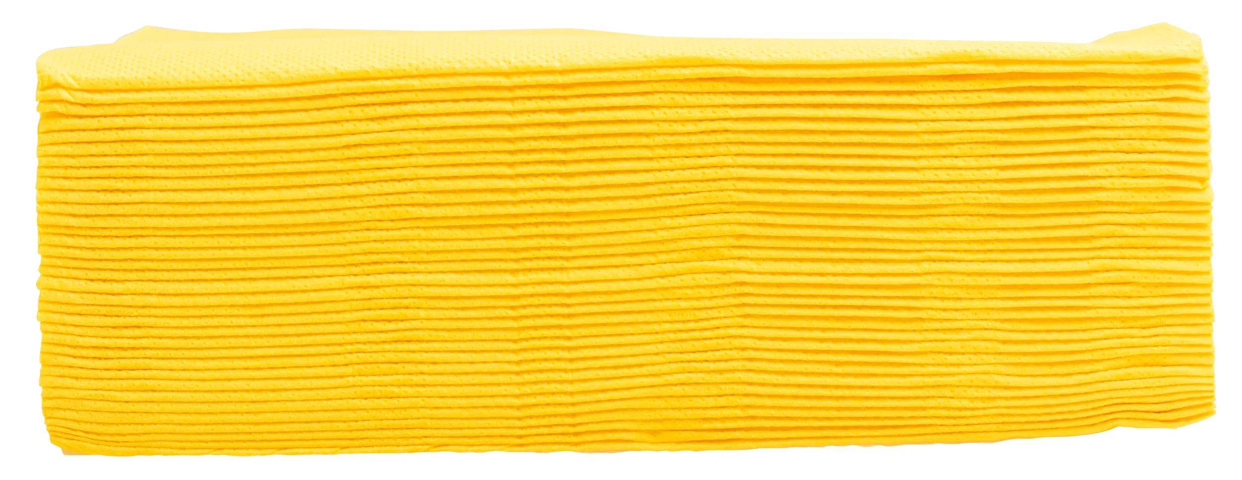 Pronappe 30x Pack 40 Servietten Tissue, 2-lagig 38x38cm Gelb SV623824I