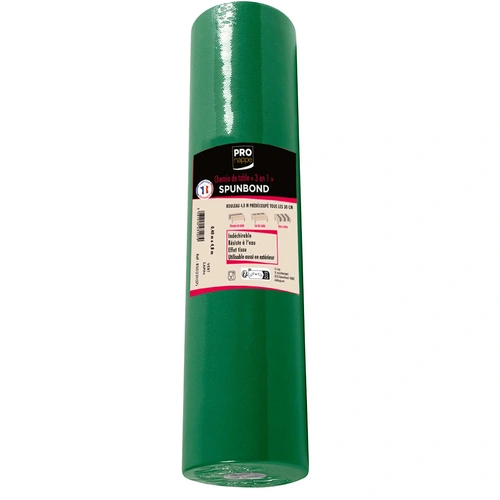 Pronappe 12x 3 in1 auf Rolle, Spunbond, 48x0,40m Tannengrün RS023107I Pronappe 12x 3 in1 auf Rolle, Spunbond, 48x0,40m Tannengrün RS023107I