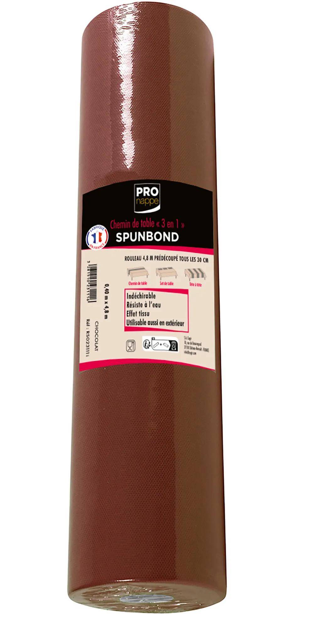 Pronappe 12x 3 in1 auf Rolle, Spunbond, 48x0,40m Schokolade RS023111I