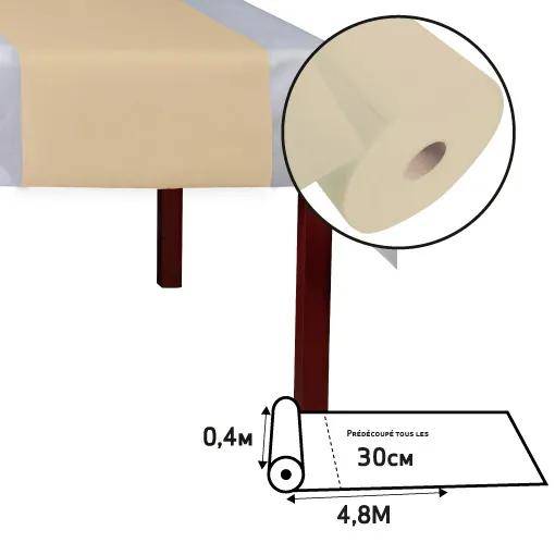 Pronappe 12x 3 in1 auf Rolle, Spunbond, 48x0,40m Schnurbraun RS023142I