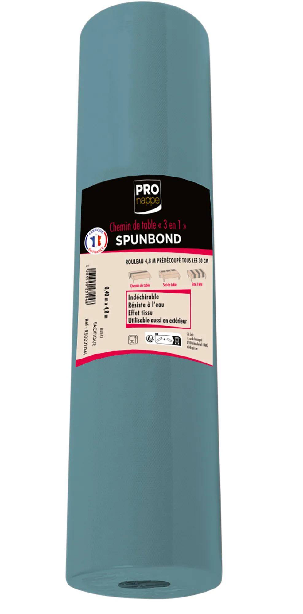 Pronappe 12x 3 in1 auf Rolle, Spunbond, 48x0,40m Pazifikblau RS023104I