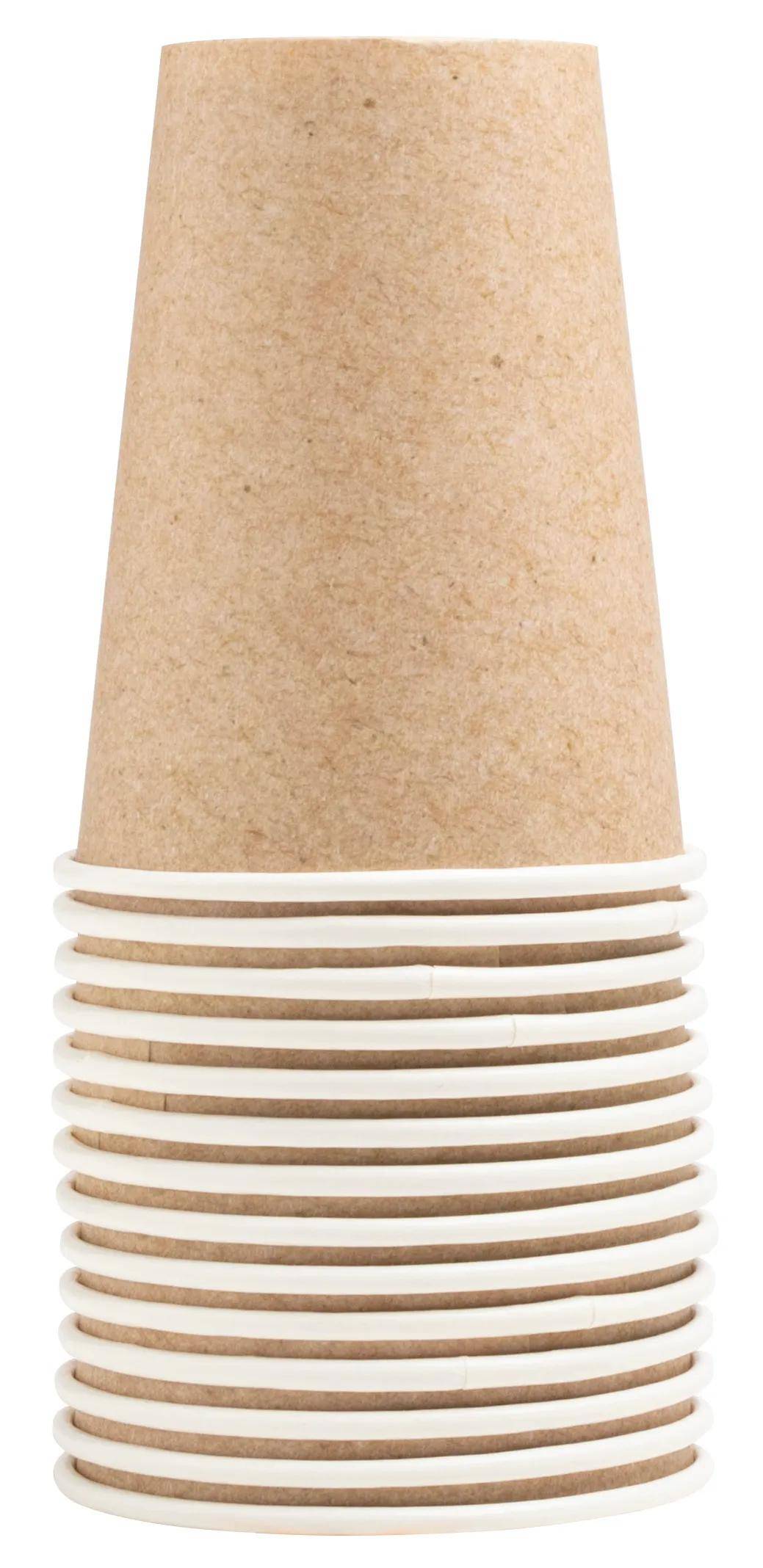 Pronappe 20x 15 Pappbecher, 20 cl, Ø 7 cm, plastikfrei - Kraft 89109I