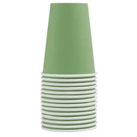 Pronappe 20x 15 Pappbecher, 20 cl, Ø 7 cm, plastikfrei - Olivgrün 89120I Pronappe 20x 15 Pappbecher, 20 cl, Ø 7 cm, plastikfrei - Olivgrün 89120I