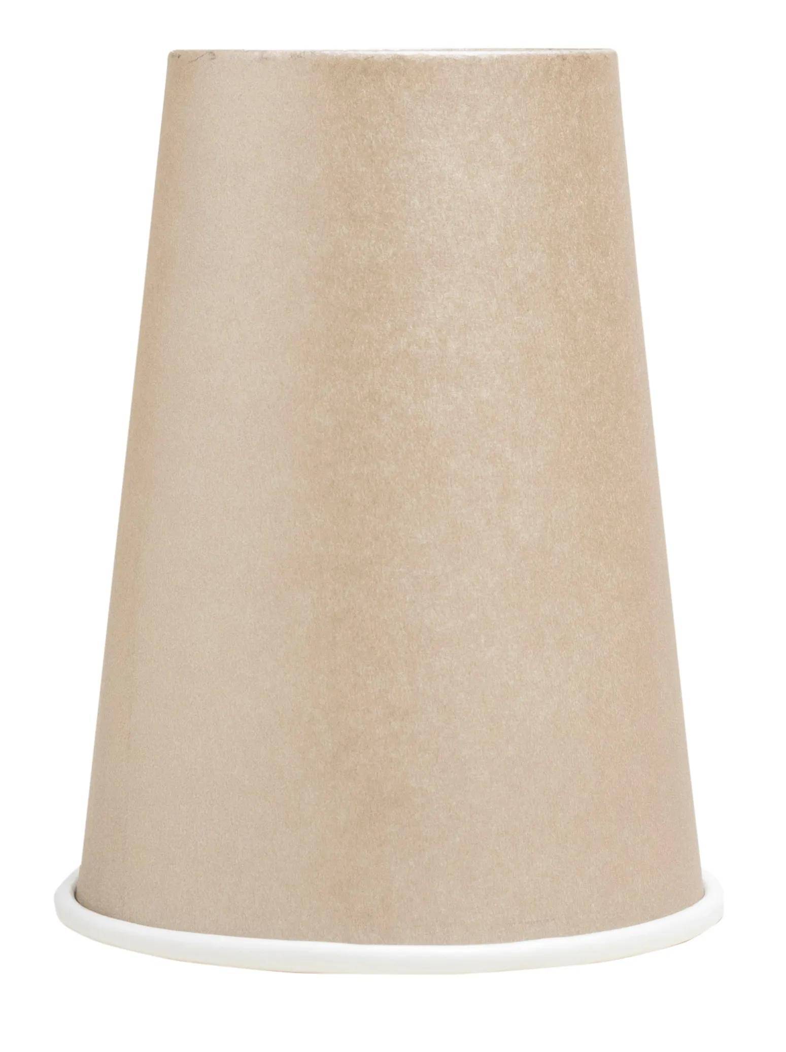 Pronappe 20x 15 Pappbecher, 20 cl, Ø 7 cm, plastikfrei - Gold 89310I