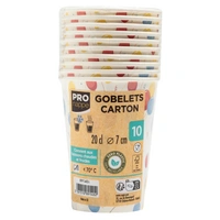 Pronappe 20x 10 Pappbecher, 20 cl, Ø 7 cm, 100% plastikfrei Ballons 89140I Pronappe 20x 10 Pappbecher, 20 cl, Ø 7 cm, 100% plastikfrei Ballons 89140I