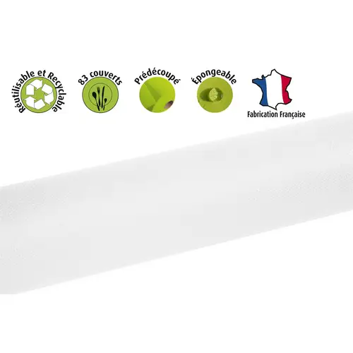 Pronappe 4x Tischdecke auf Rolle, Spunbond, 1,20x25m Weiß R782501I Pronappe 4x Tischdecke auf Rolle, Spunbond, 1,20x25m Weiß R782501I